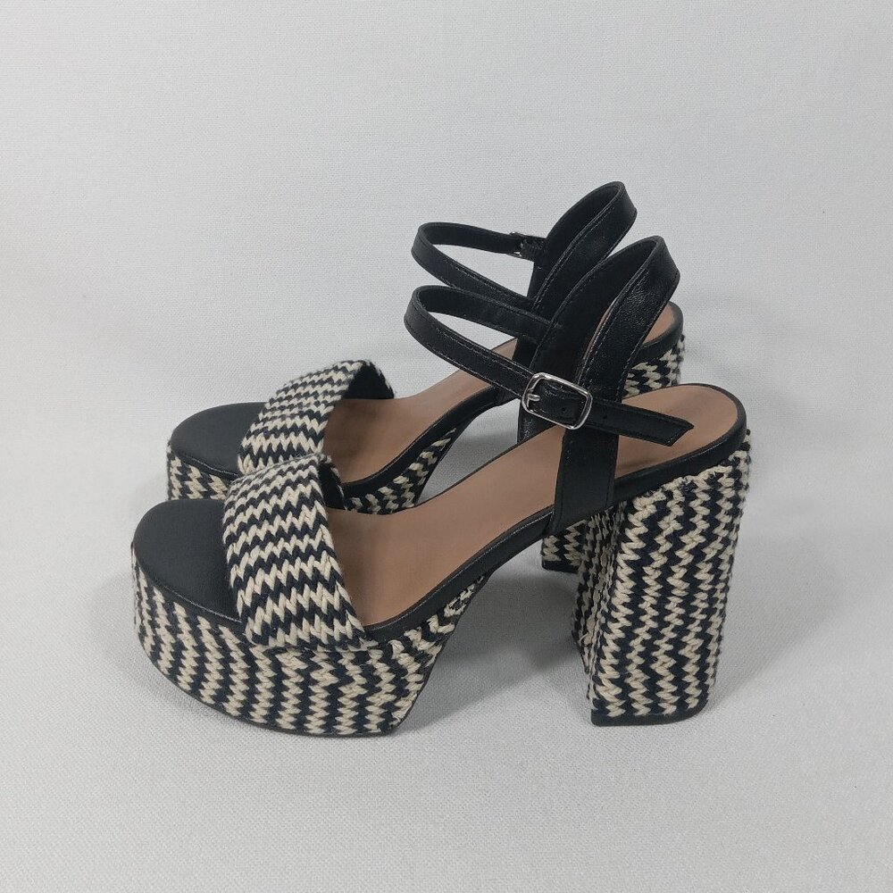UNIVERSAL THREAD Women's India Platform Heels Size 7.5 - Picture 5 of 13